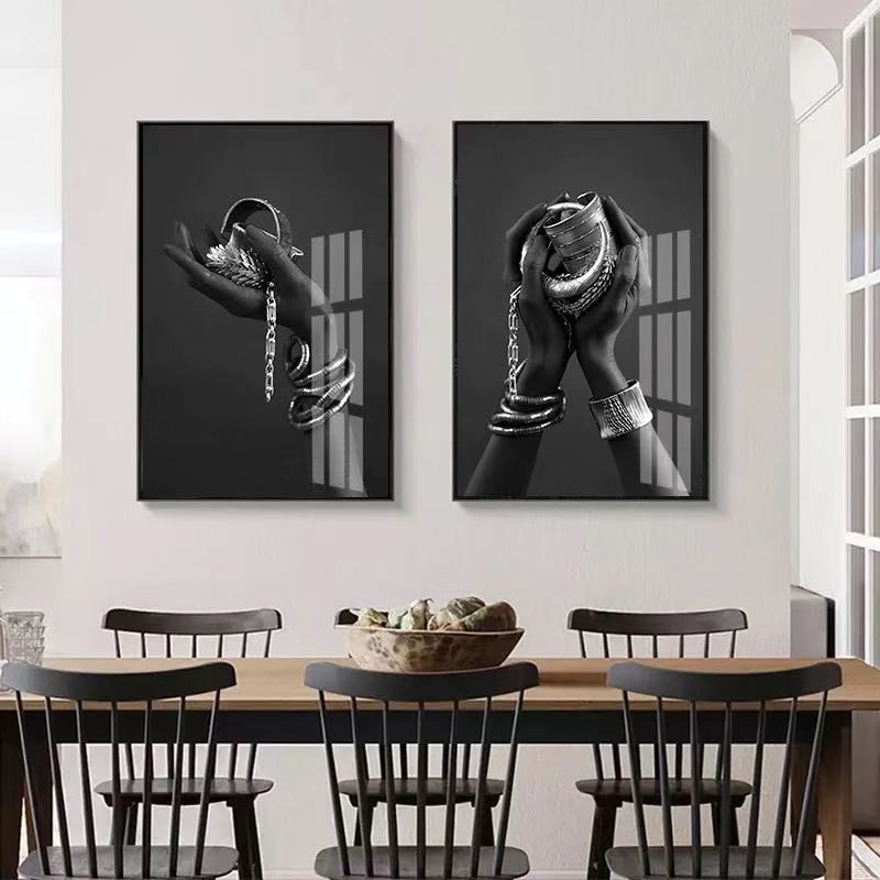 CORX Designs - African Woman Fashion Gold And Silver Canvas Art - Review