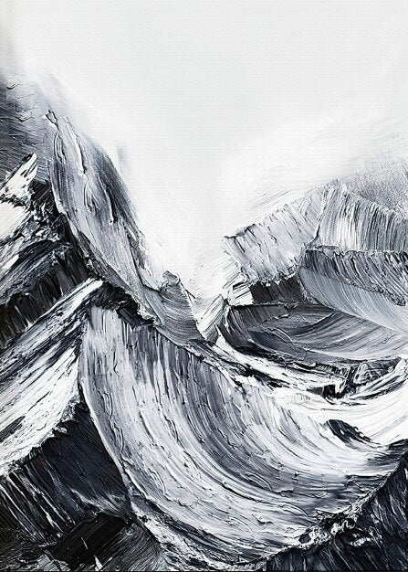 CORX Designs - Sea Wave Abstract Painting Canvas Art - Review