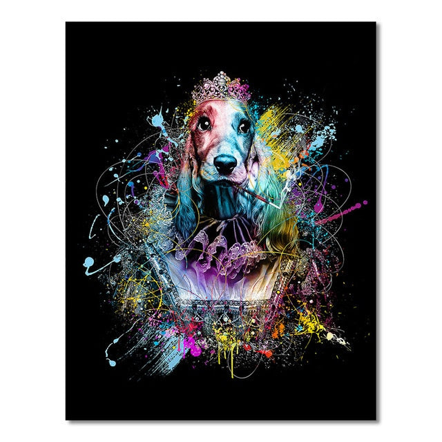 CORX Designs - Graffiti Cute Dogs Canvas Art - Review