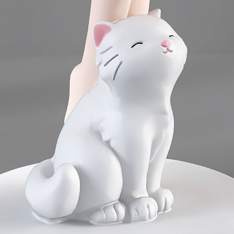 CORX Designs - Girl and Cat Large Statue with Light - Review