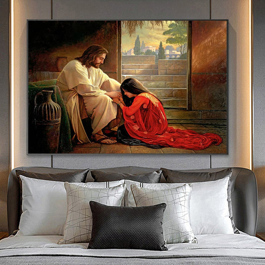 CORX Designs - Jesus Painting Canvas Art - Review