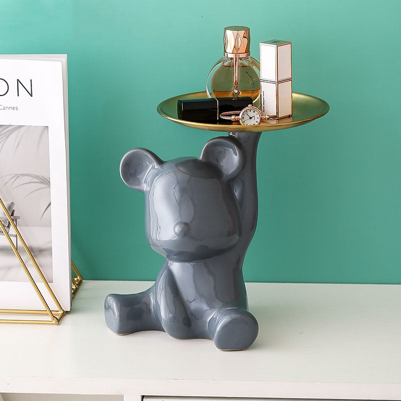 CORX Designs - Ceramic Bear Tray Statue - Review
