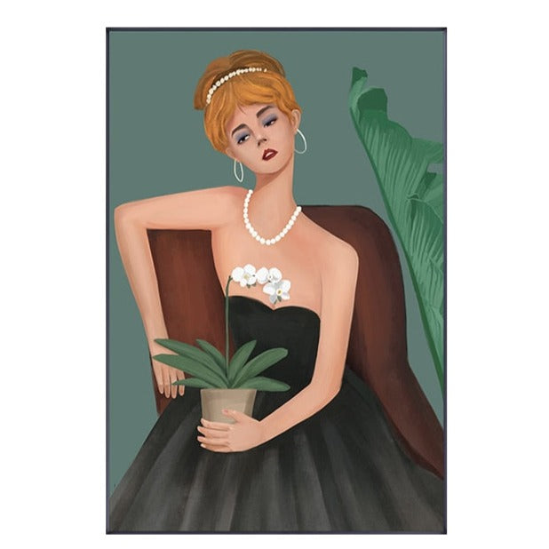 CORX Designs - Flower Woman Fashion Canvas Art - Review