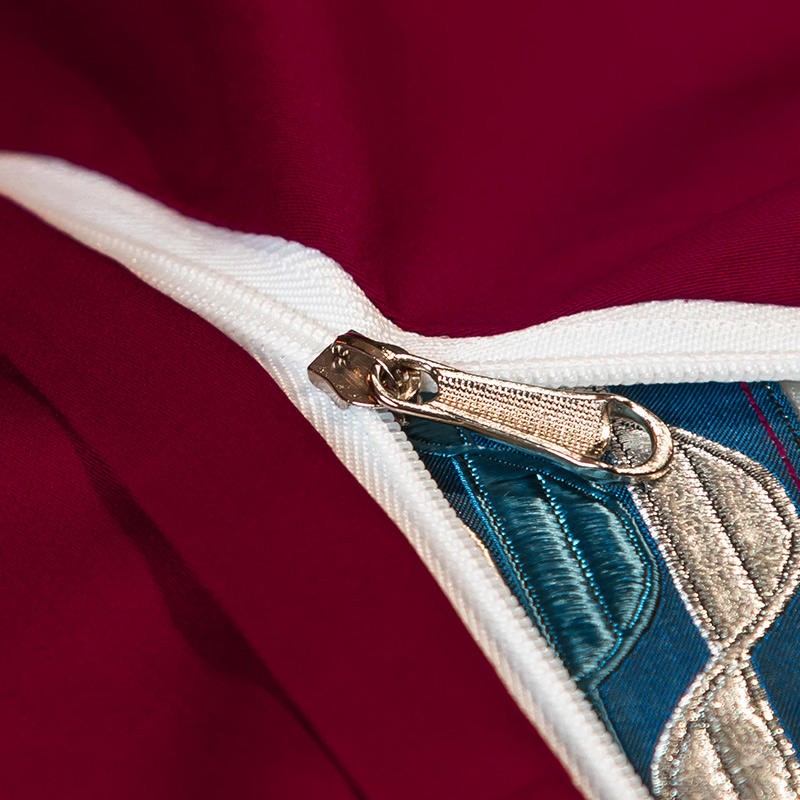 CORX Designs - Bordeaux Swan Silky Satin Duvet Cover Bedding Set - Review