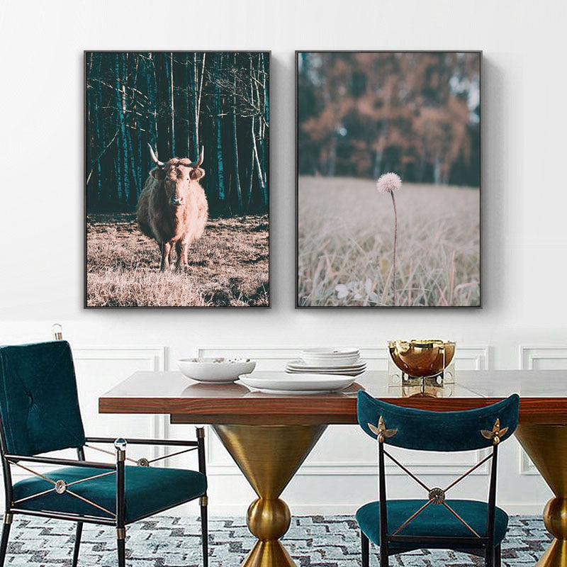 CORX Designs - Beautiful Landscape Yak Canvas Art - Review