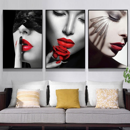 CORX Designs - Sexy Red Lips Canvas Art - Review