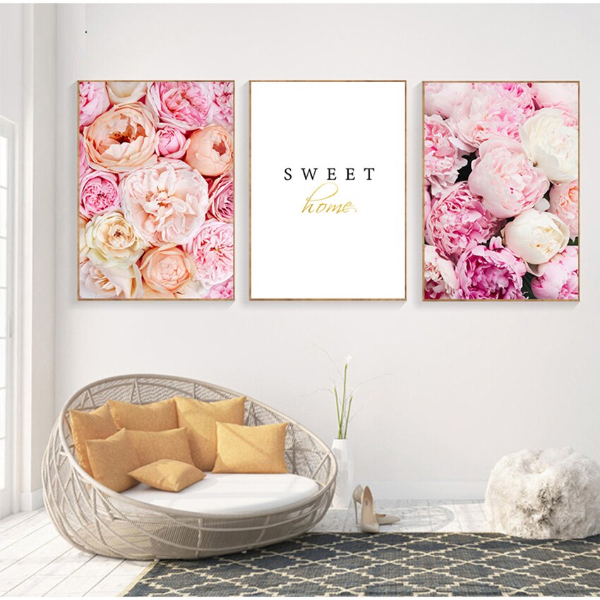 CORX Designs - Elegant Peony Flower Canvas Art - Review