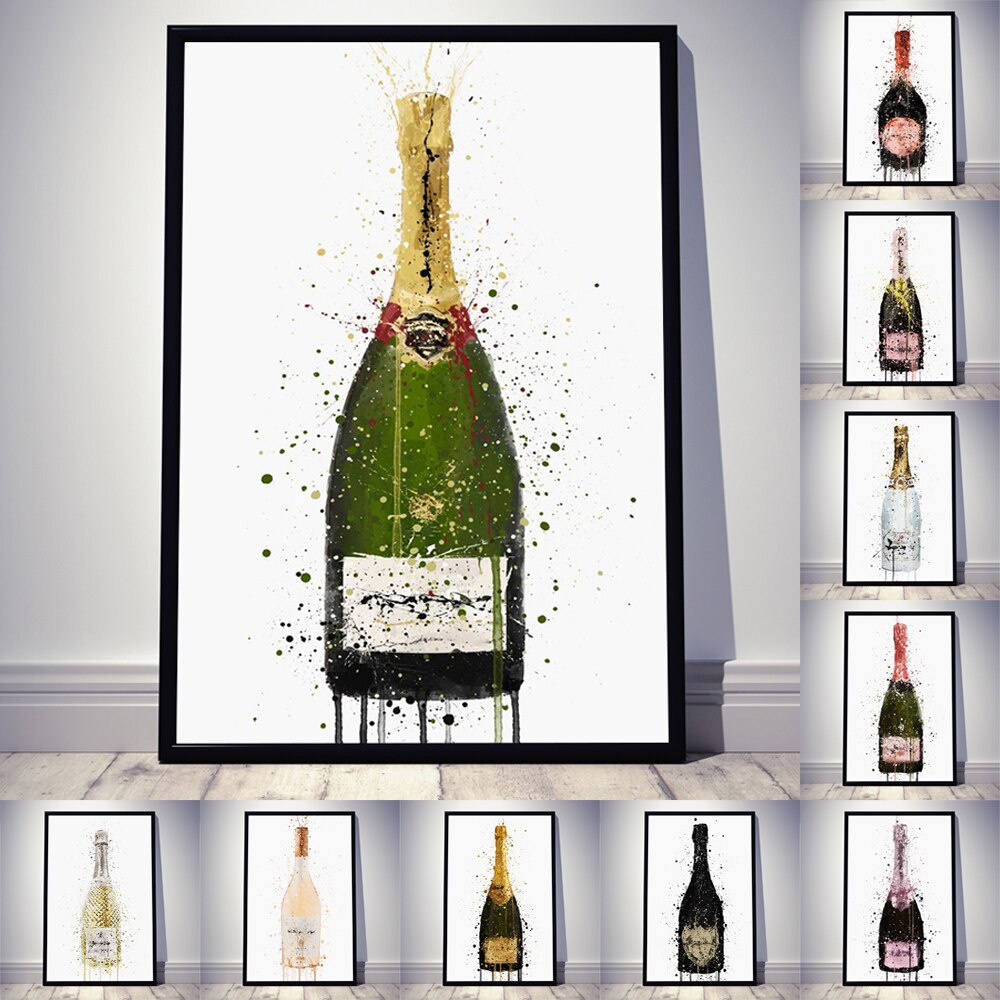 CORX Designs - Champagne Bottle Canvas Art - Review