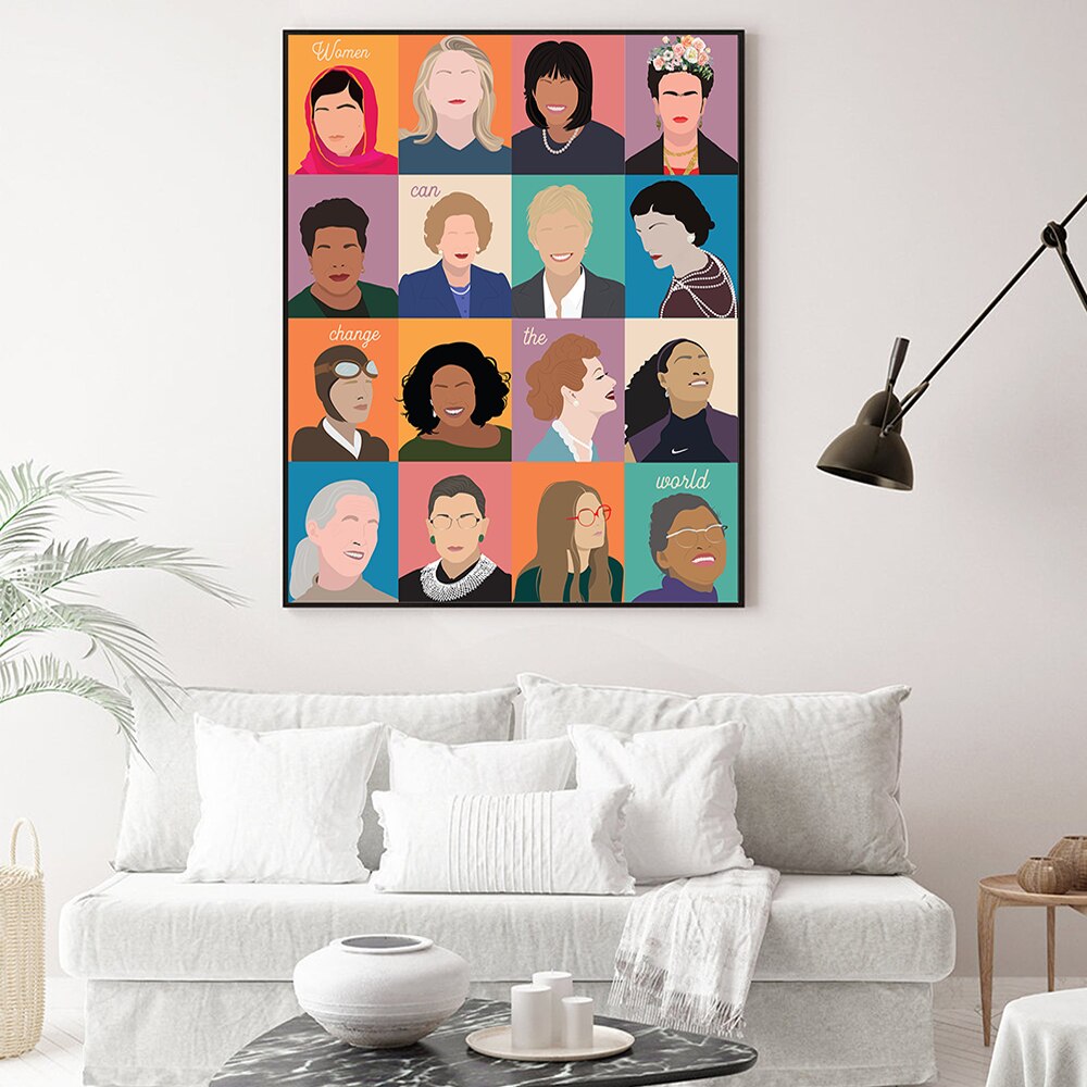 CORX Designs - Feminist Icon Women Power Canvas Art - Review