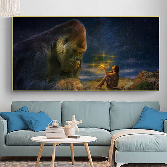 CORX Designs - King Kong and The Beauty Canvas Art - Review