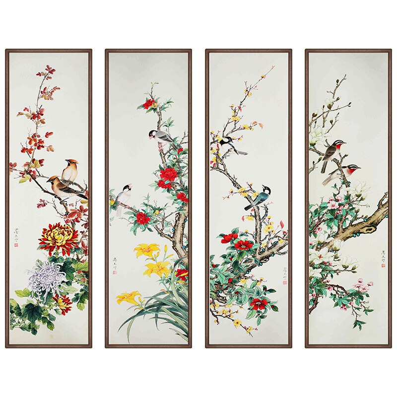 CORX Designs - Chinese Style Flower Bird Canvas Art - Review