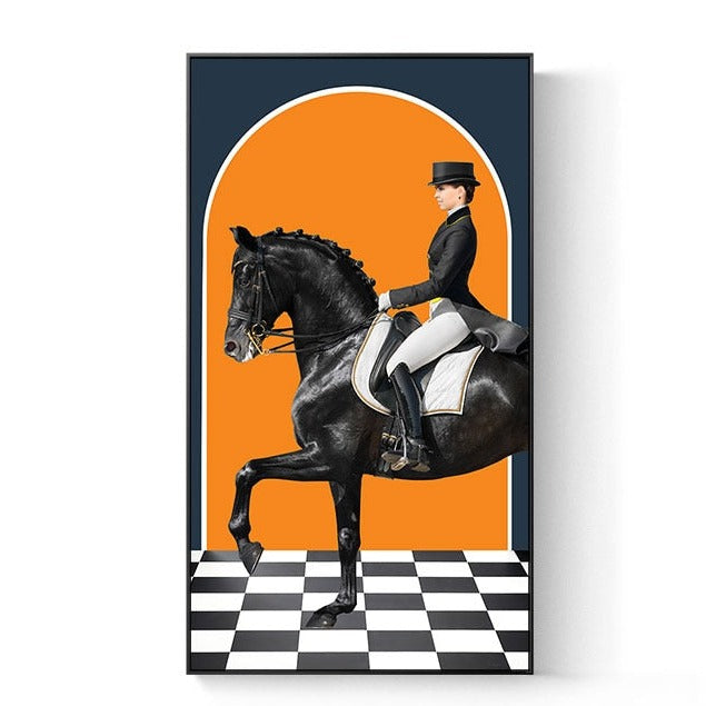 CORX Designs - Knight Horse Canvas Art - Review