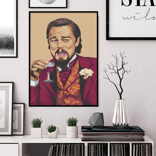 CORX Designs - Leonardo Dicaprio Laughing Canvas Art - Review