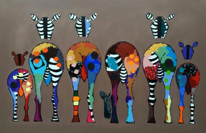 CORX Designs - Abstract Zebra Canvas Art - Review