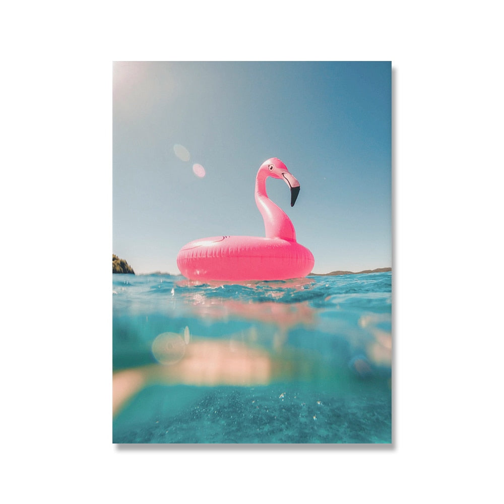 CORX Designs - Swimming Pool Float Canvas Art - Review