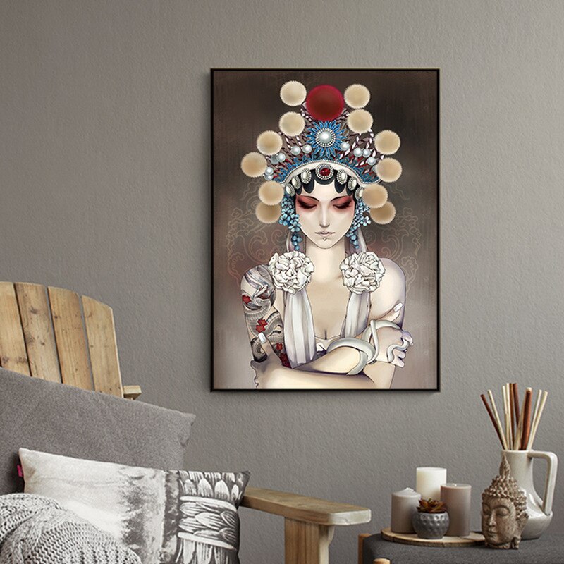 CORX Designs - Chinese Opera Style Canvas Art - Review