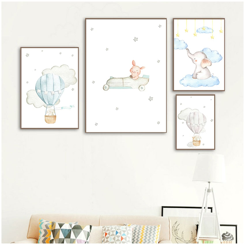 CORX Designs - Baby Boy & Girl Nursery Canvas Art - Review