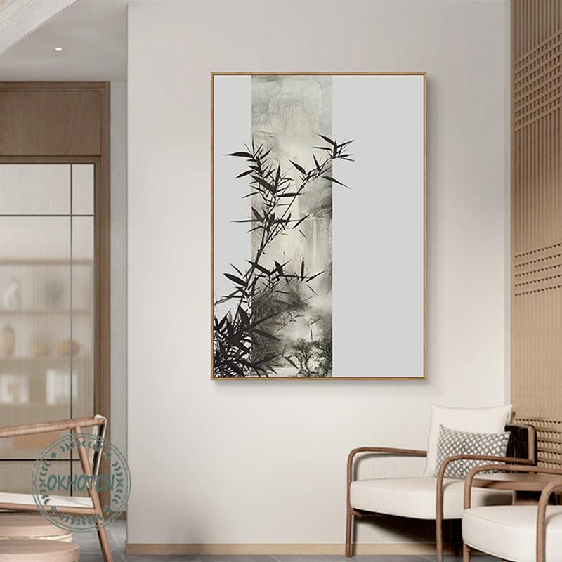 CORX Designs - Waterfall Bamboo Leaves Zen Canvas Art - Review