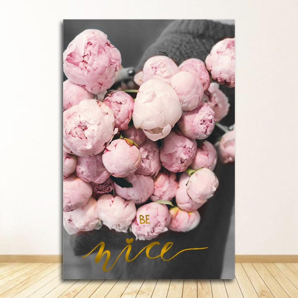 CORX Designs - Elegant Peony Flower Canvas Art - Review