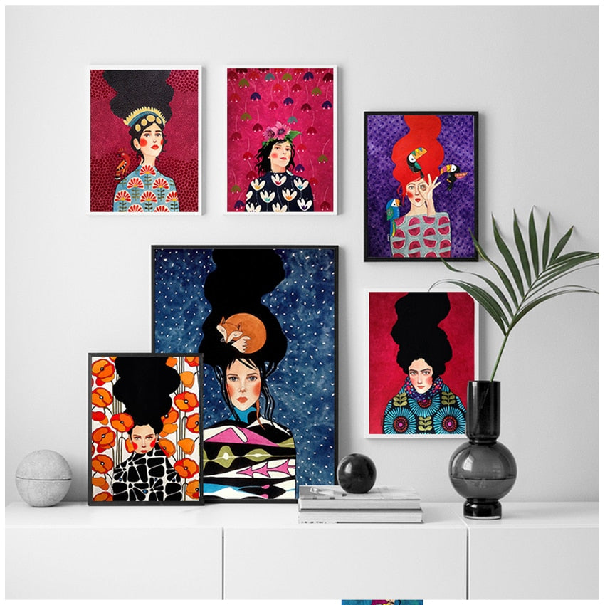CORX Designs - Woman Big Hair Art Canvas - Review