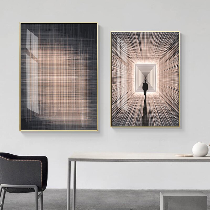 CORX Designs - White Corridor Canvas Art - Review