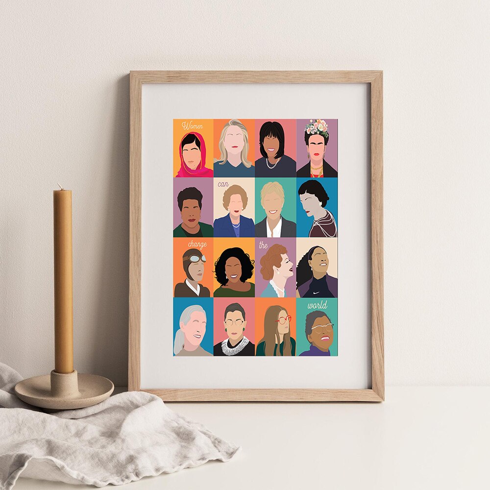 CORX Designs - Feminist Icon Women Power Canvas Art - Review