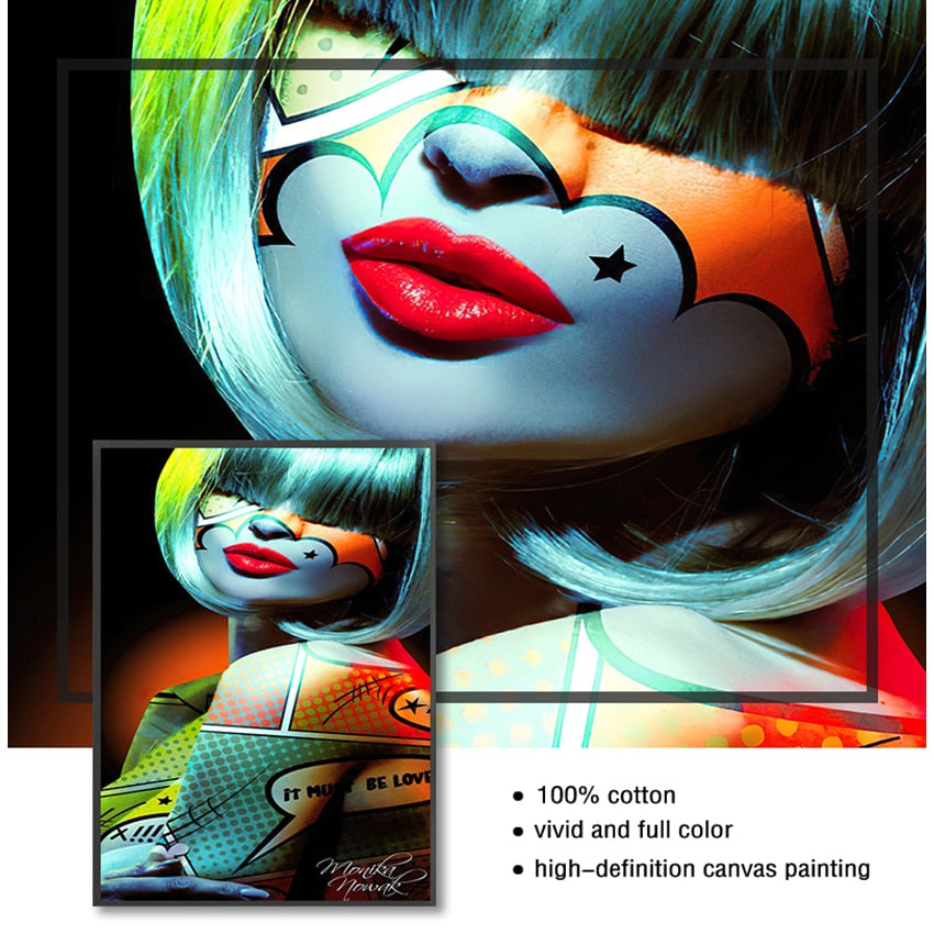 CORX Designs - Graffiti Women Portrait Canvas Art - Review