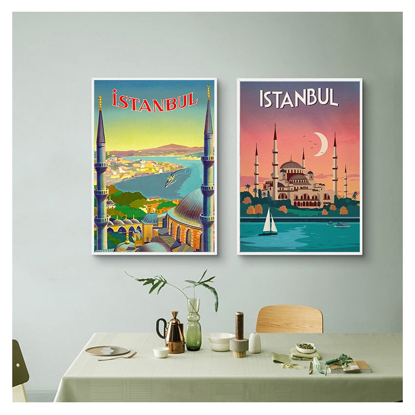 CORX Designs - Turkey Istanbul Pop Art Travel Canvas - Review