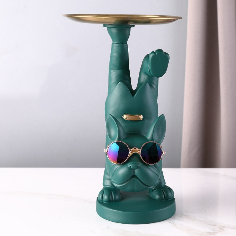 CORX Designs - Handstand Bulldog Tray Statue - Review