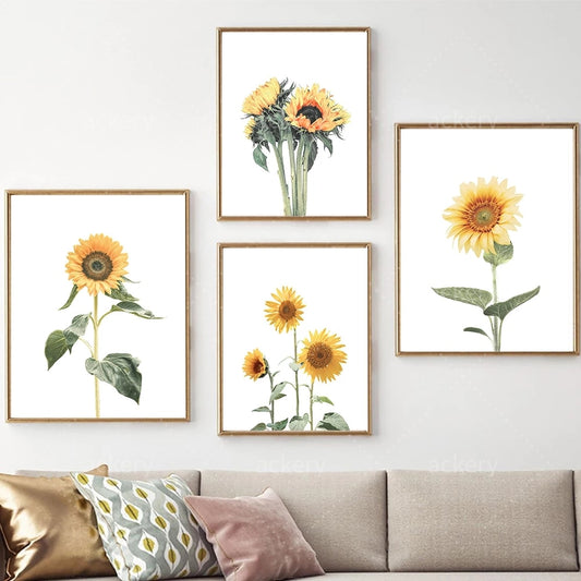 CORX Designs - Simple Sunflower Canvas Art - Review
