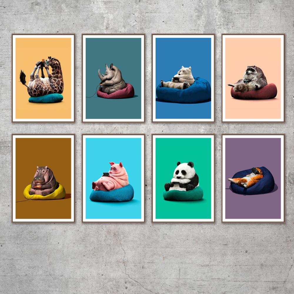 CORX Designs - Animal Play Games Canvas Art - Review