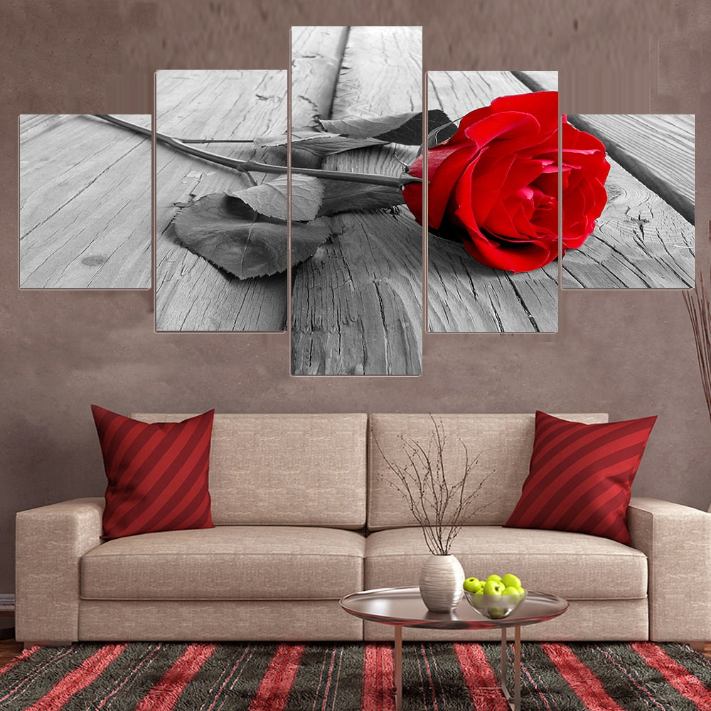 CORX Designs - Red Rose Canvas Art - Review