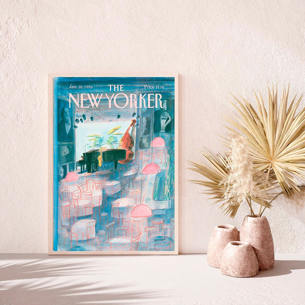 CORX Designs - The New Yorker Magazine Covers Canvas Art - Review