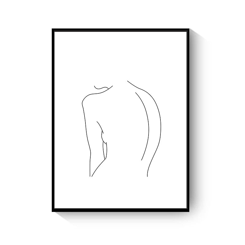 CORX Designs - Hand Flower Line Drawing Canvas Art - Review