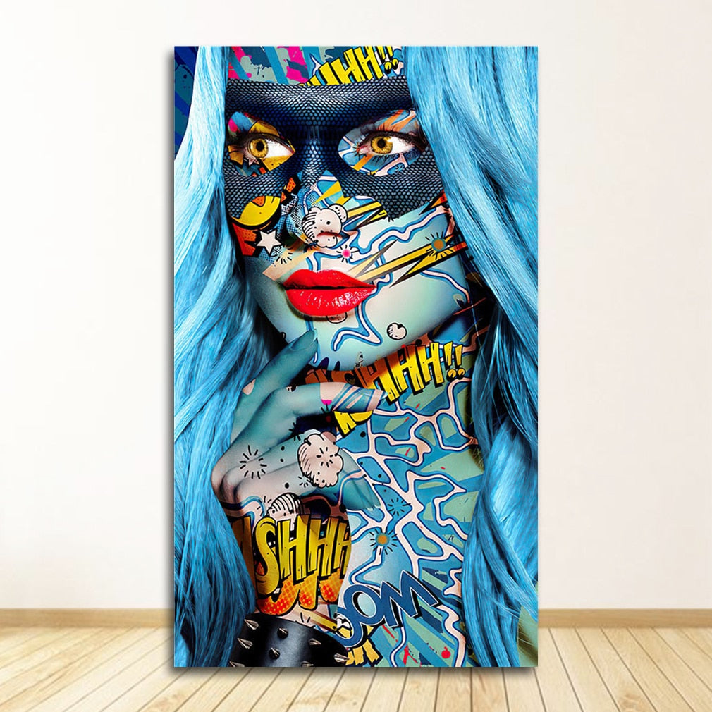 CORX Designs - Graffiti Women Portrait Canvas Art - Review