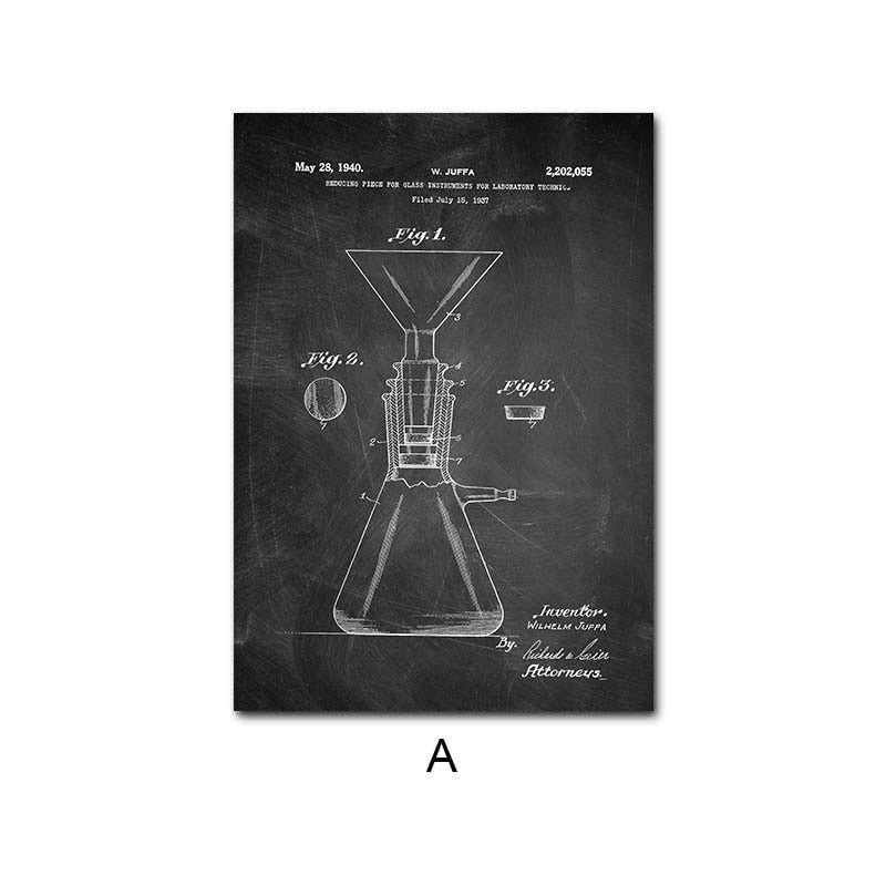 CORX Designs - Black and White Chemistry Canvas Art - Review