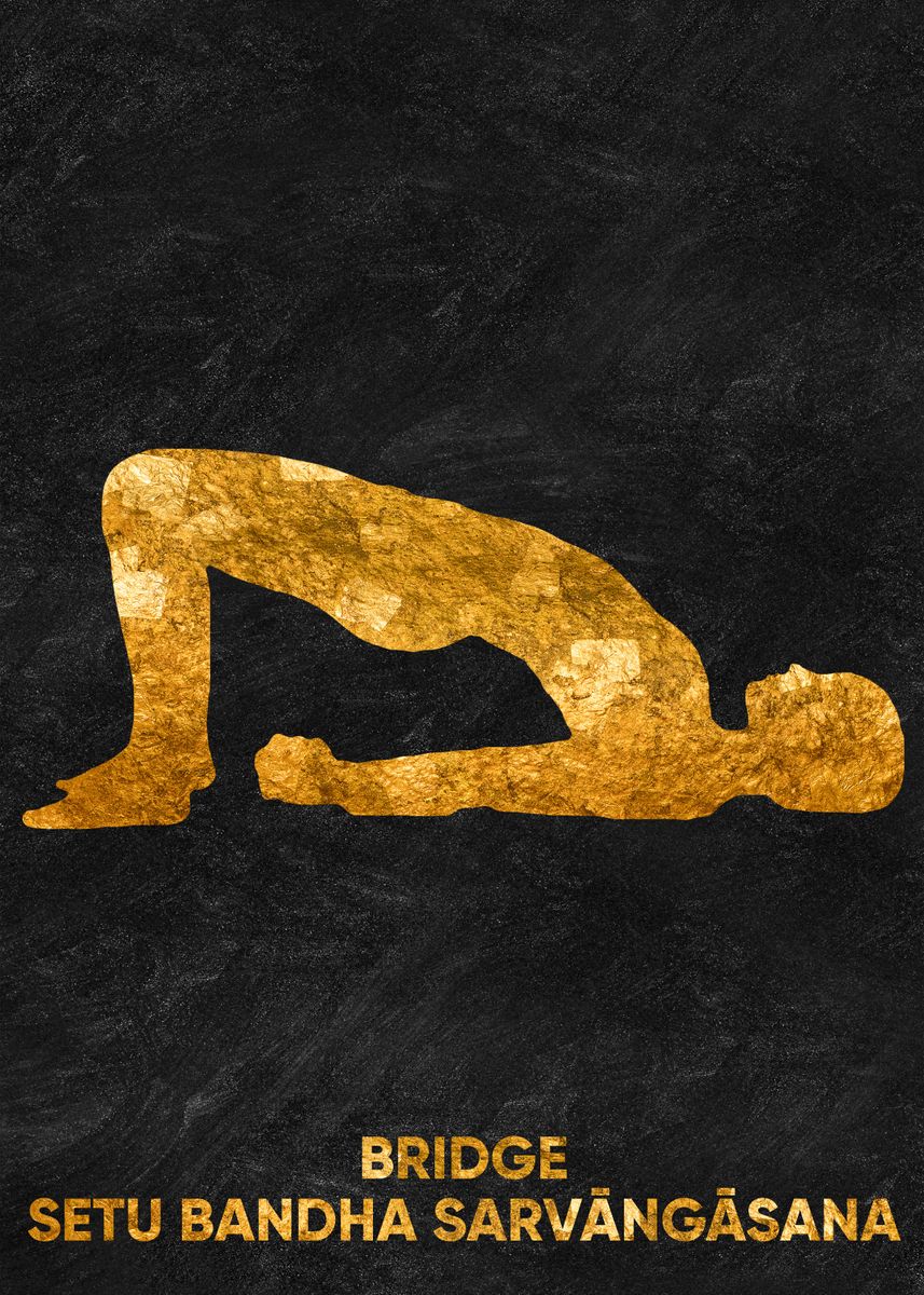 CORX Designs - Yoga Pose Gold Canvas Art - Review