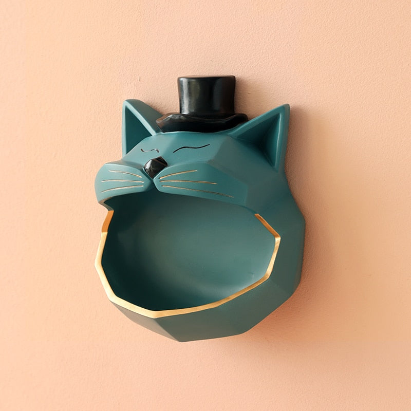 CORX Designs - Big Mouth Cool Cat Storage Wall Decor Statue - Review