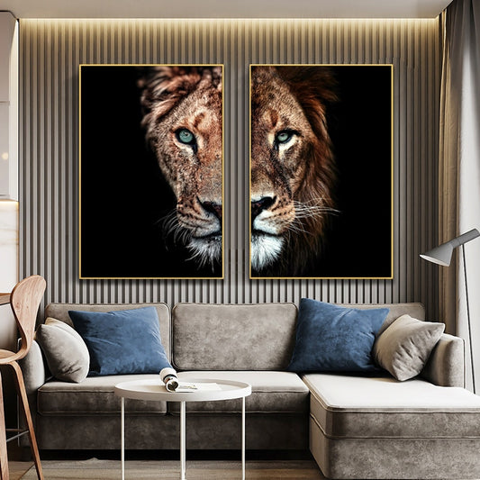 CORX Designs - Lion And Lioness Canvas Art - Review