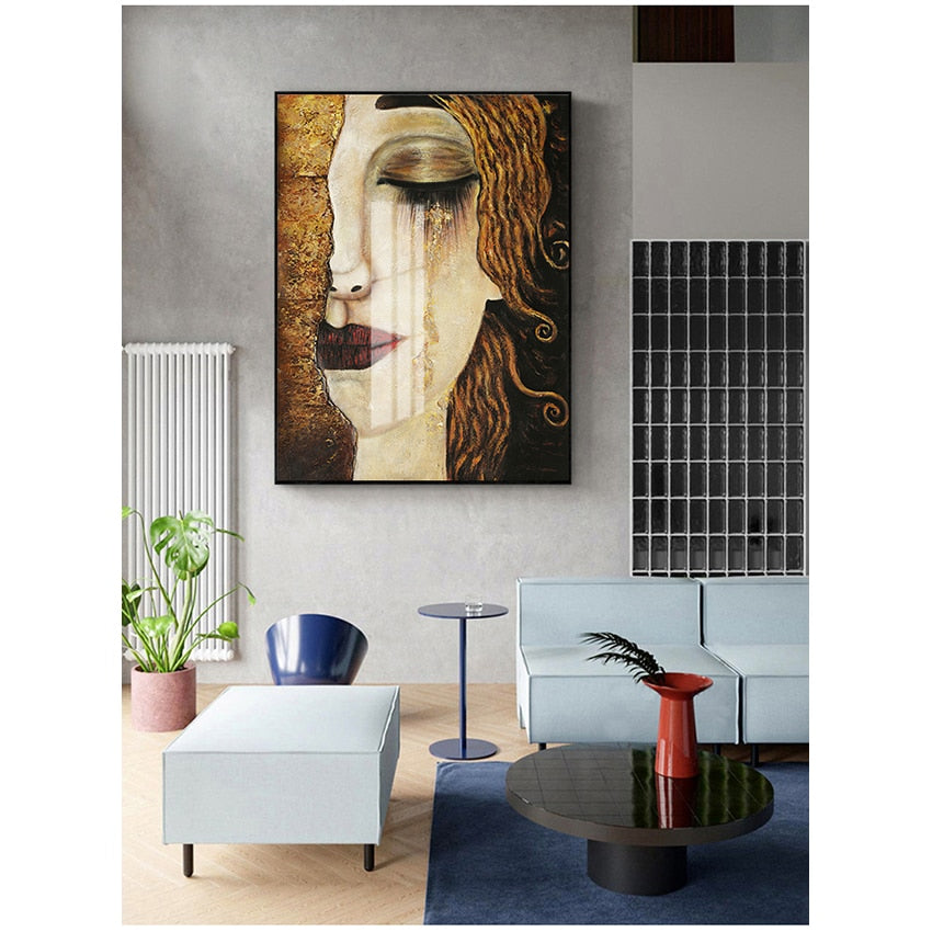 CORX Designs - Golden Tear by Gustav Klimt Canvas Art - Review