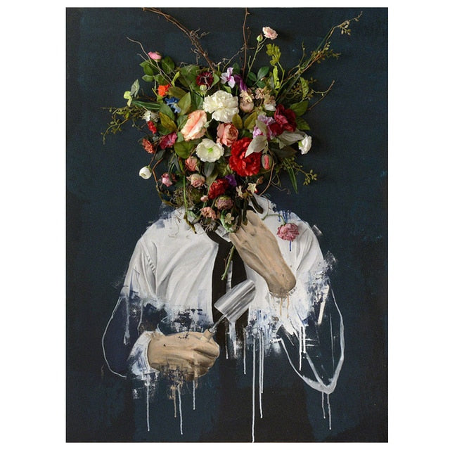 CORX Designs - Flower Man Canvas Art - Review