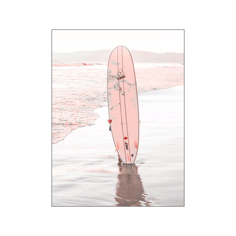 CORX Designs - Tropical Pink Beach Canvas Art - Review