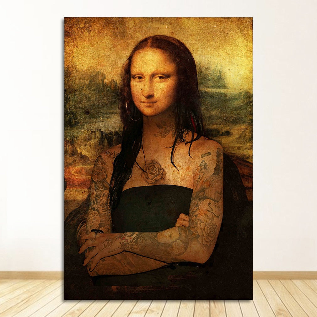CORX Designs - Art Mona Lisa Smoking Joint Canvas - Review