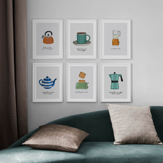 CORX Designs - Toaster Teapot Kitchen Canvas Art - Review