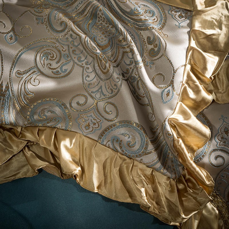 CORX Designs - Bermuda Paisley Jacquard Duvet Cover Bedding Set - Review