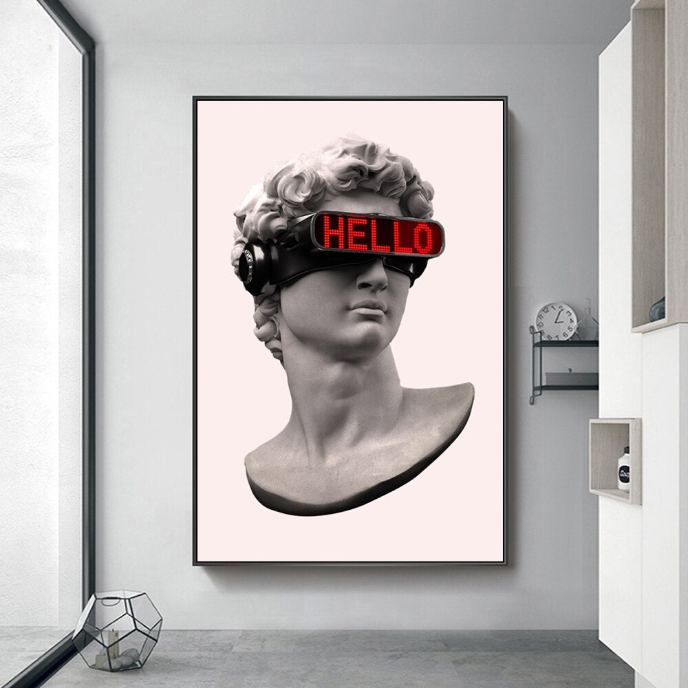 CORX Designs - David with VR Glasses Canvas Art - Review