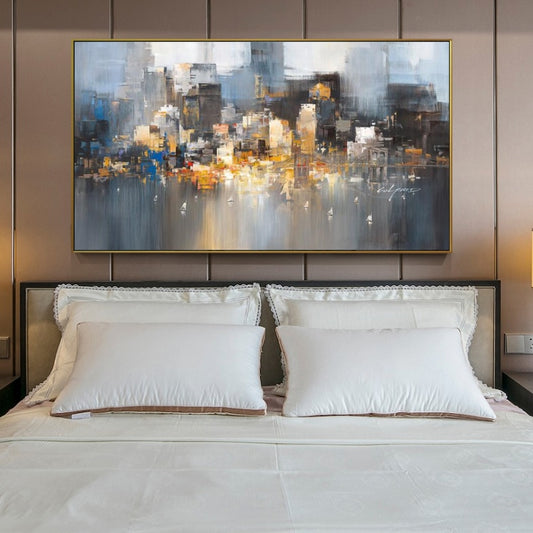 CORX Designs - Abstract City Landscape Canvas Art - Review