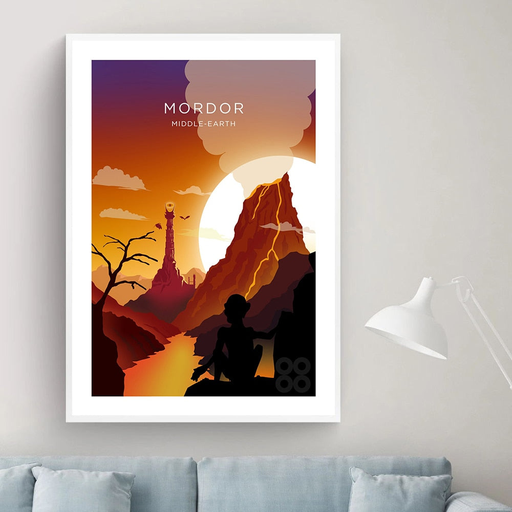 CORX Designs - The Lord of the Rings Canvas Art - Review