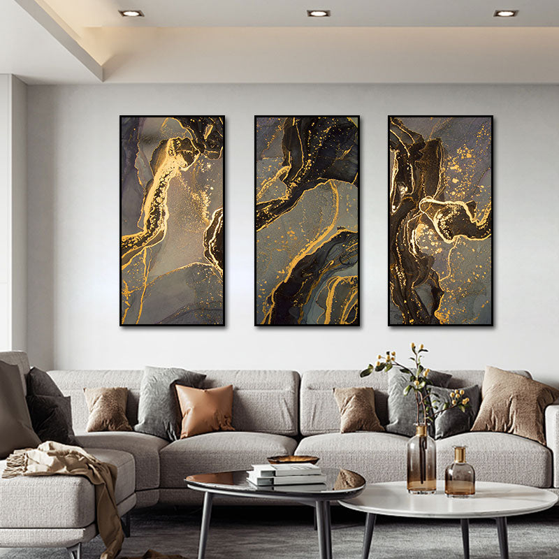 CORX Designs - Gray Gold Marble Canvas Art - Review