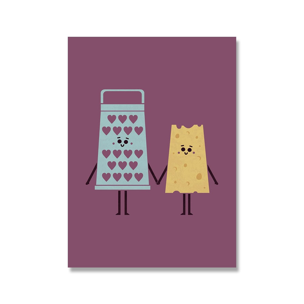 CORX Designs - Funny Food Wine Canvas Art - Review